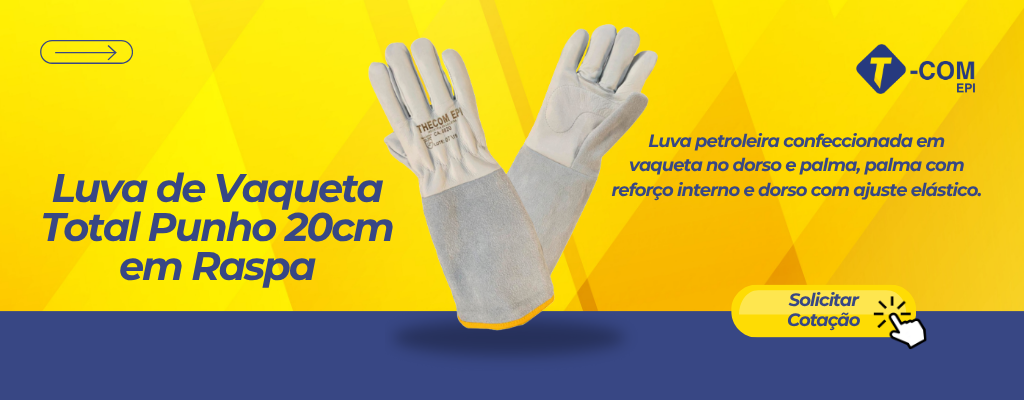 Rolagem Site - Luva Vaqueta Total PH20 em Raspa