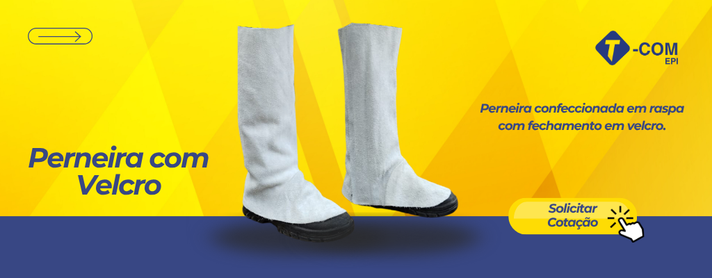 Rolagem Site - Perneira com Velcro